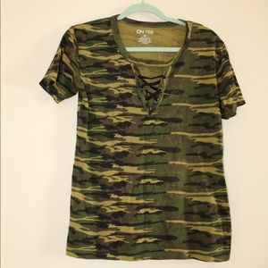 Camo Top